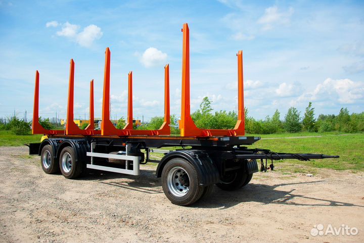 Прицеп лесовоз (сортиментовоз) ИнтерПрицеп 853353, 2023