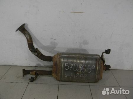 Средняя часть глушителя (резонатор)