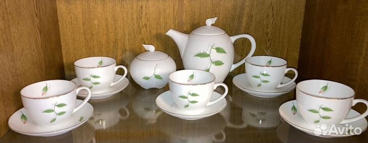 Сервиз чайный из костяного фарфора
