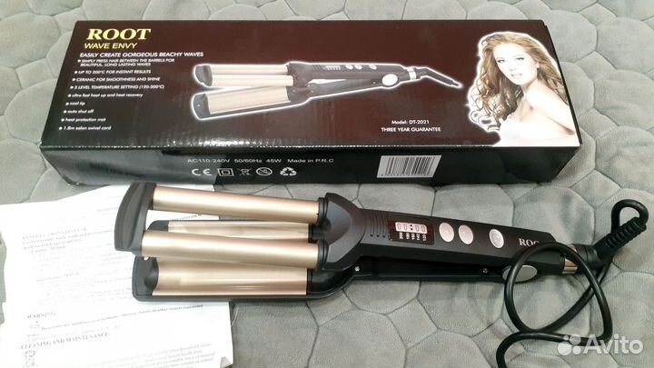 Плойка тройная root