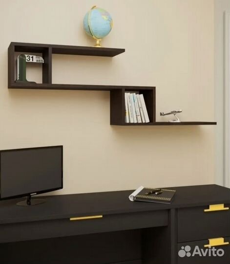 Полка настенная 3и цвета в наличии