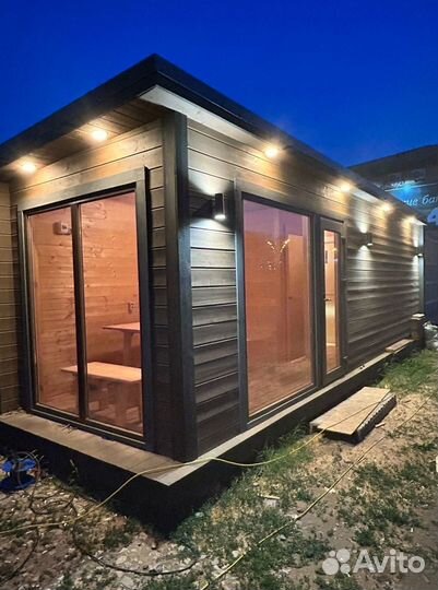 Баня каркасная Скандинавия