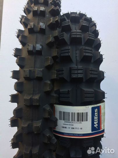 Mitas 130/80-17 C-02 внедорожная мотошина митас