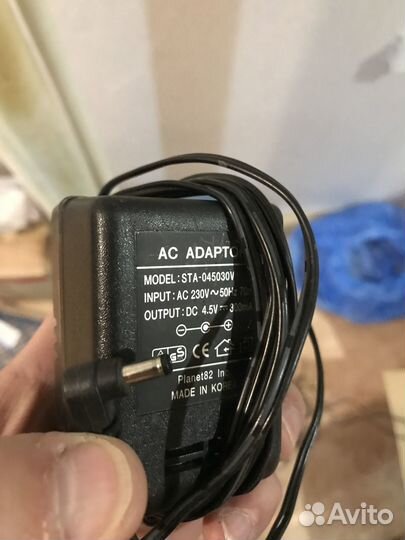 Блок питания 4.5v