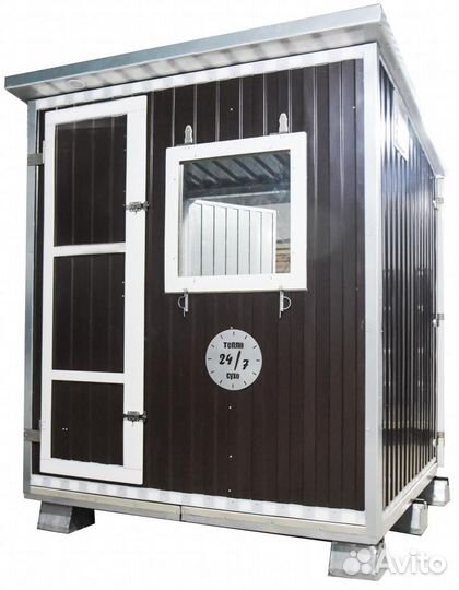 Утепленный курятник на 45 кур