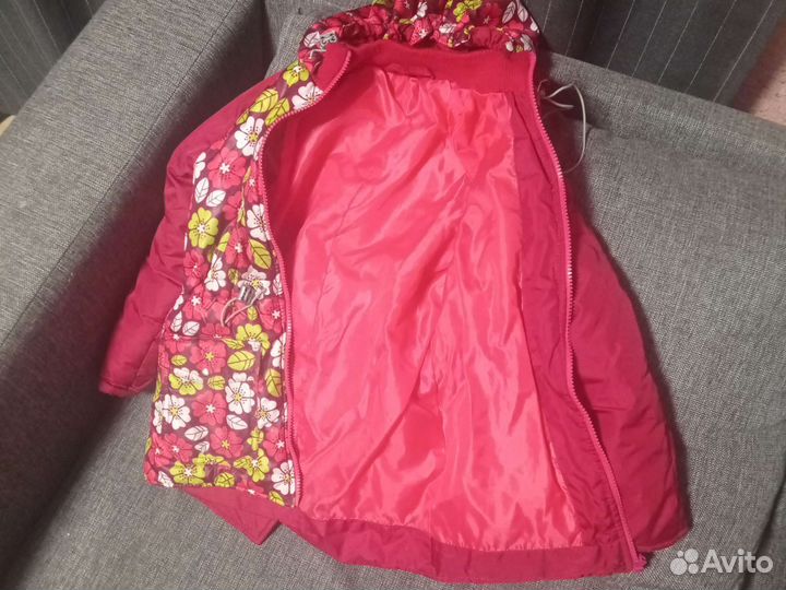 Куртка на девочку теплая