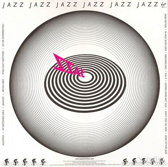 Виниловые пластинки Queen - Jazz (180 Gram Black V