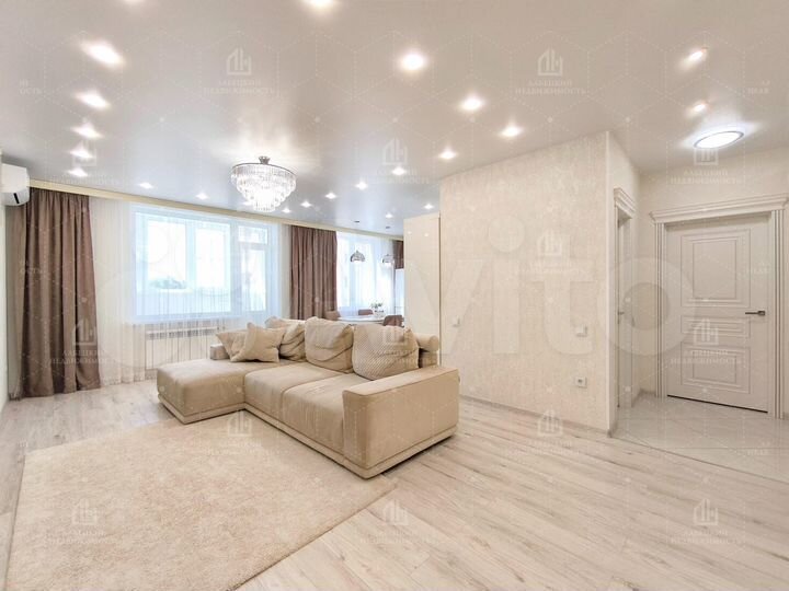 3-к. квартира, 97,2 м², 7/25 эт.