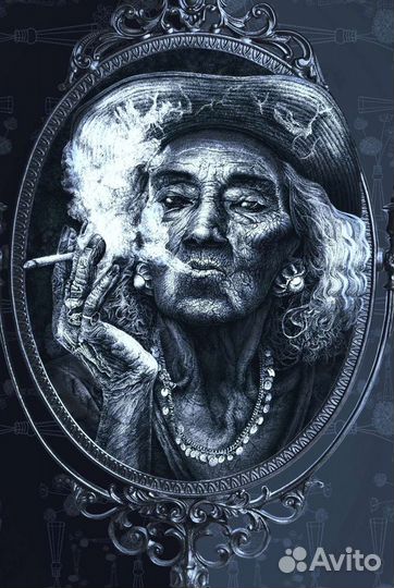 Постер, рисунок авторский, картина