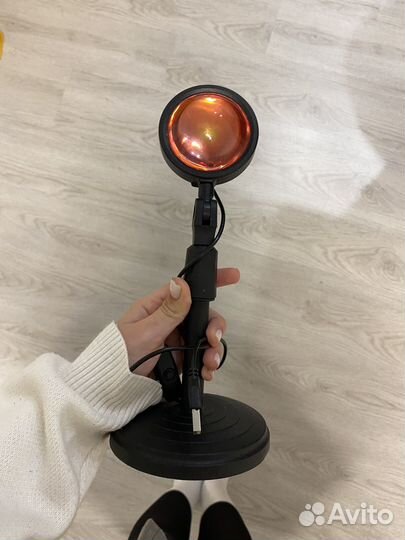 Закатная лампа