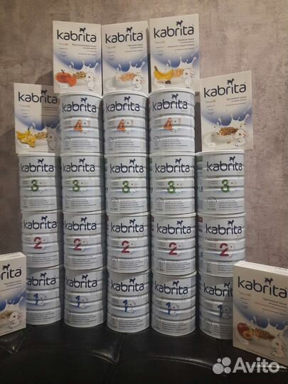 Кабрита 1 2 3 4 каши Kabrita 1 2 3 4 гречневая