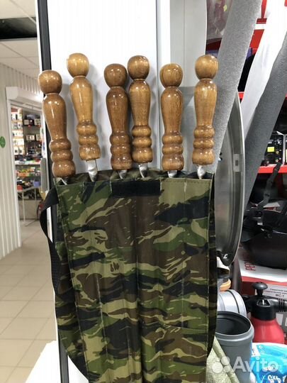 Набор шампуров в чехле