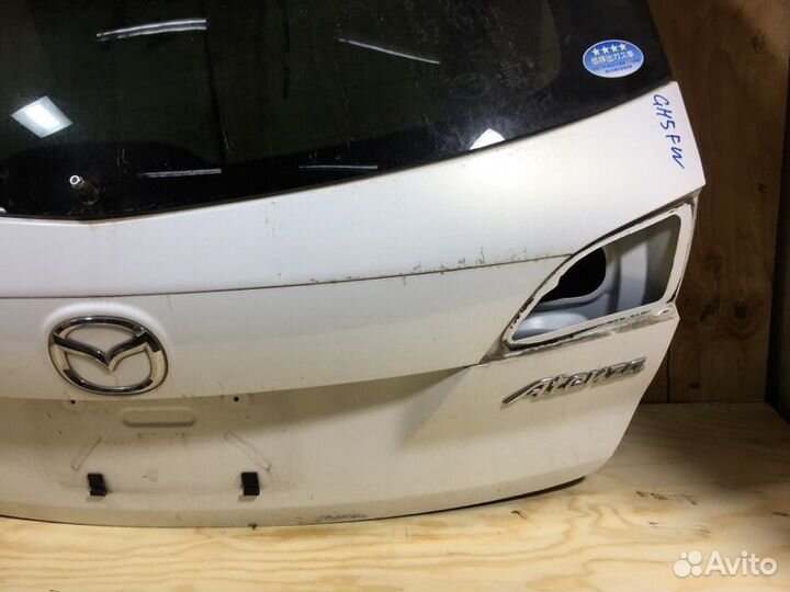 Дверь задняя багажника mazda atenza