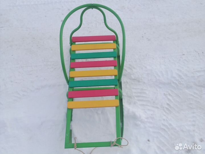 Зимние детские санки