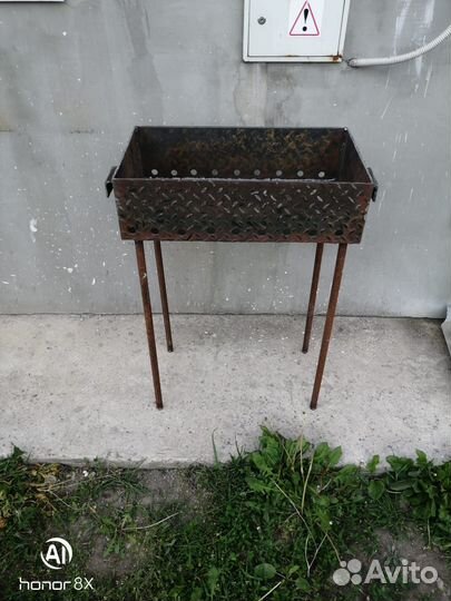 Новый мангал металл 5