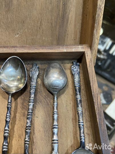 Набор серебряных фигурных ложек, Вьетнам СССР