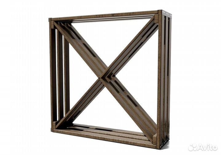 Дровница уличная Куб макси