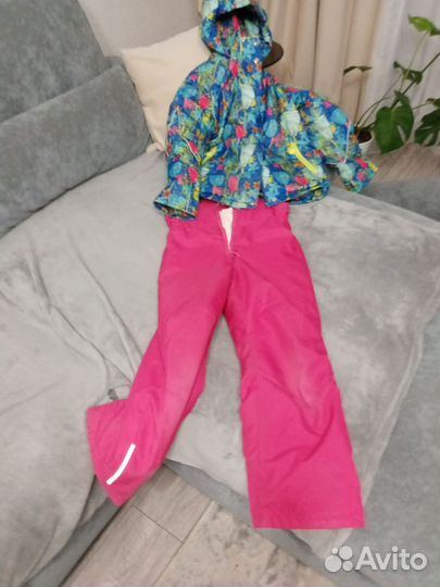 Куртка зимняя для девочки 128 см