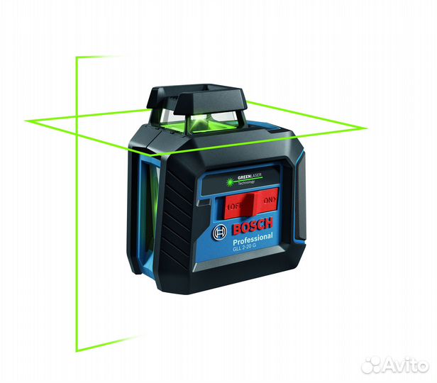 Уровень лазерный GLL 2-20 G BT150 0601065001 зелен