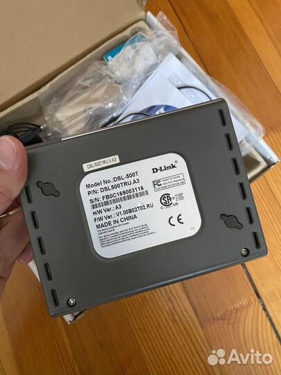 Роутер Модем adsl D-Link DSL-500T