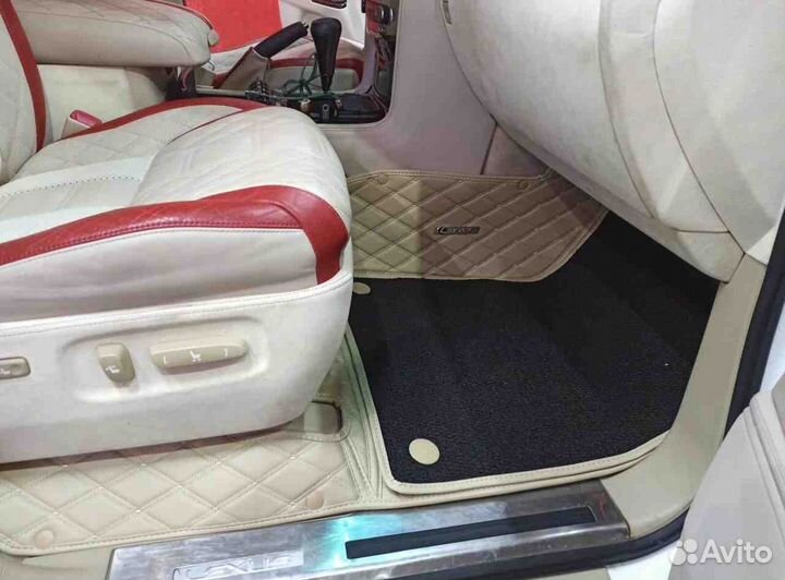 3D коврики из экокожи lexus LX 3 2010