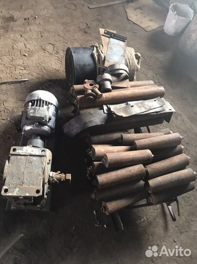 Конвейер ленточный передвижной длина 14 м