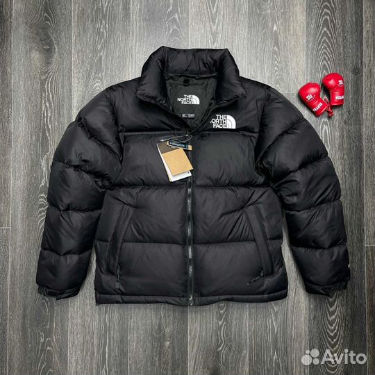 Пуховик The north face (до -30C) черный 46-56