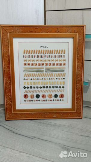 Постер в раме со стеклом 