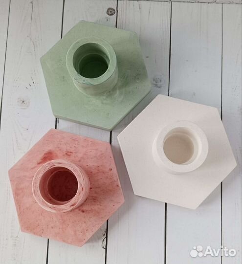 Подсвечник - соты