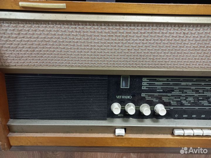 Радиола vef radio СССР