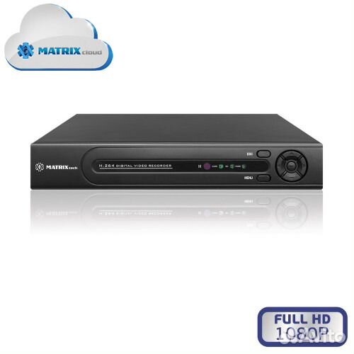 Система видеонаблюдения IP для помещений 8шт 960Р