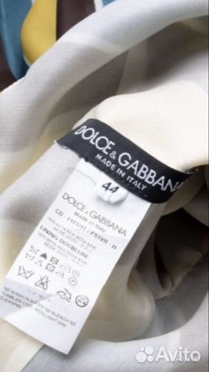 Платье сарафан Dolce Gabbana 44-46 шелк оригинал