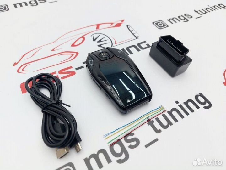 Смарт ключ универсальный дизайн BMW черный