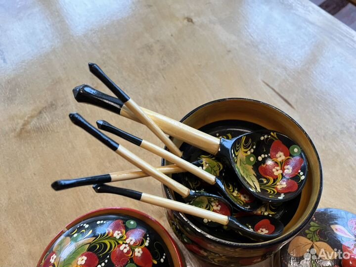 Сувенирный деревянный набор