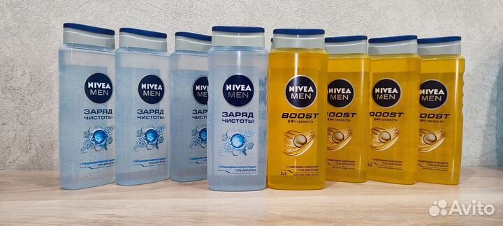 Гель для душа мужской Nivea