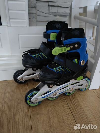 Роликовые коньки детские раздвижные