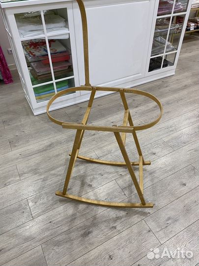 Подставка качалка для люльки в наличии деревянная