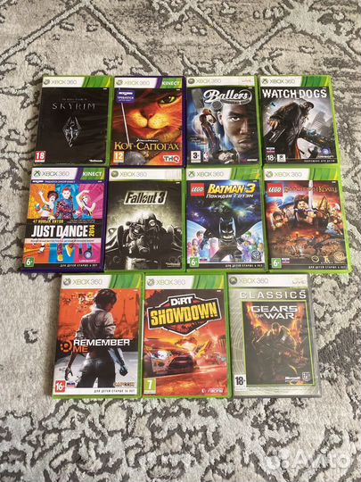 Игры на xbox 360 диски