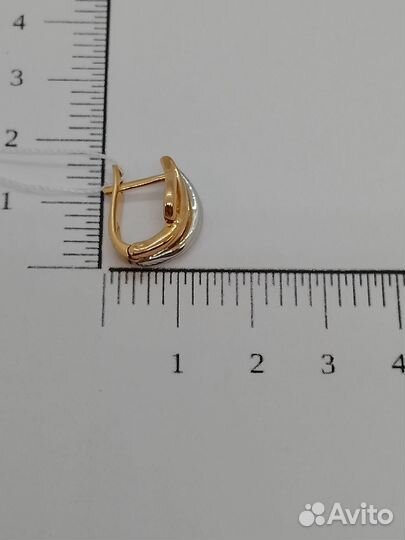 Золотые серьги