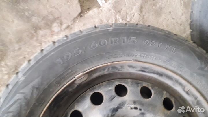 195/60 R15 Nokian Tyres Nordman 7 Зима Штампованны
