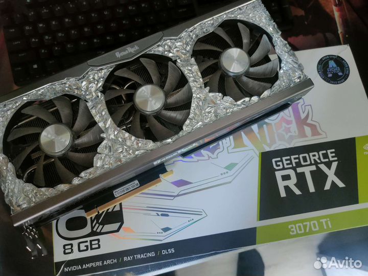 Видеокарта rtx 3070 ti