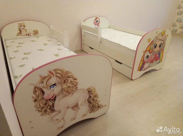 Детская кровать (8 вариантов) - в наличии