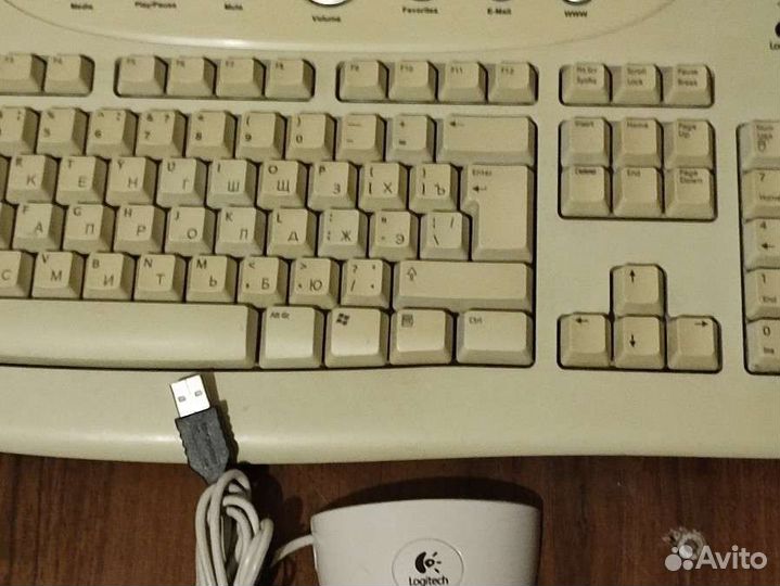 Беспроводная и Клава с тачпадом