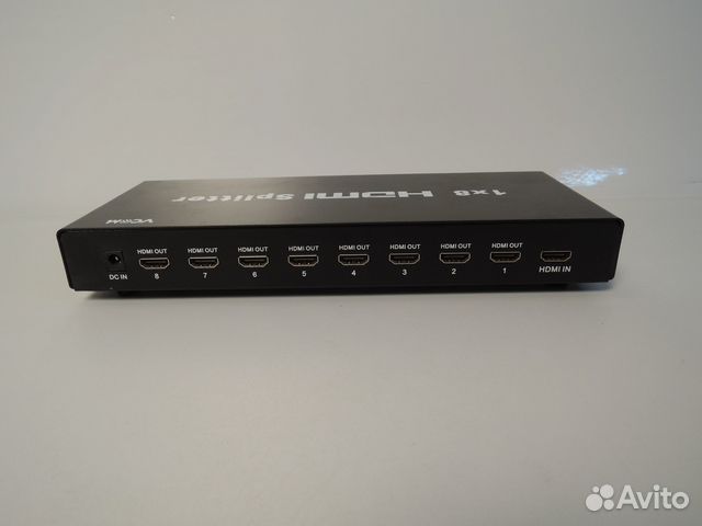 Разветвитель Vcom hdmi 1-8 splitter