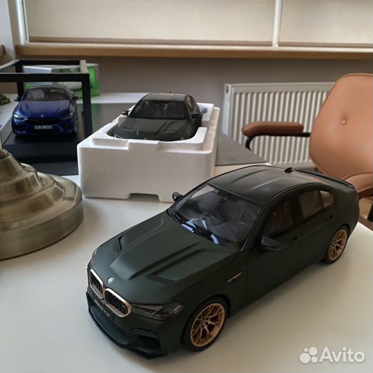Модель BMW M5 F90 CS 1:18 GT Spirit