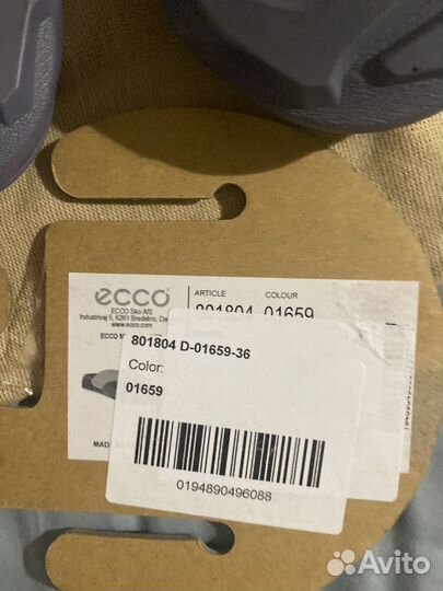 Шлепанцы экко