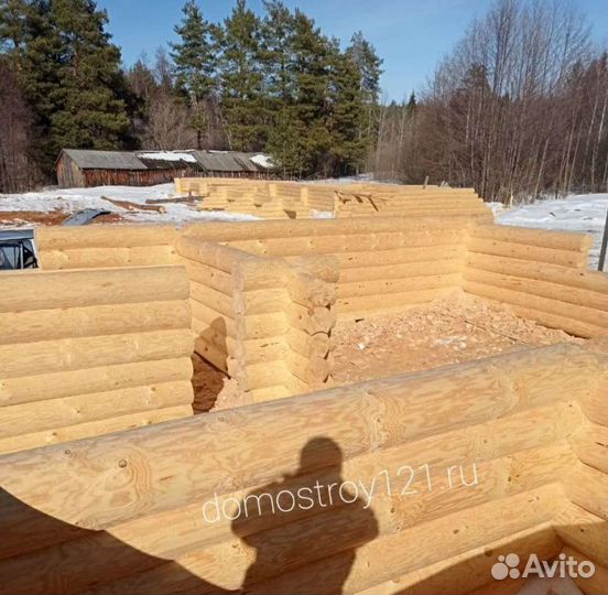 Срубы ручной рубки