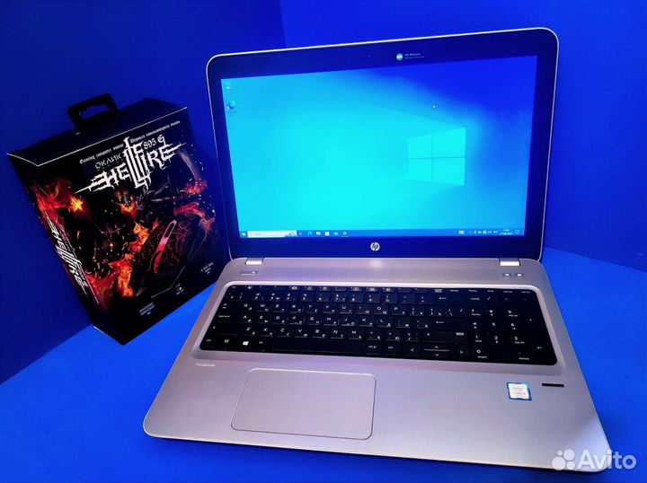 Ноутбук HP full hd i5-7200u/8gb/1tb