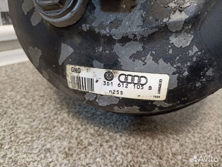 Усилитель тормозов вакуумный для VW Phaeton