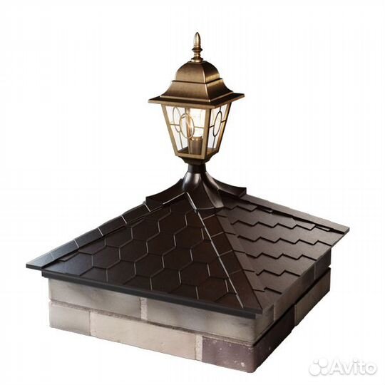 Колпаки на столбы забора